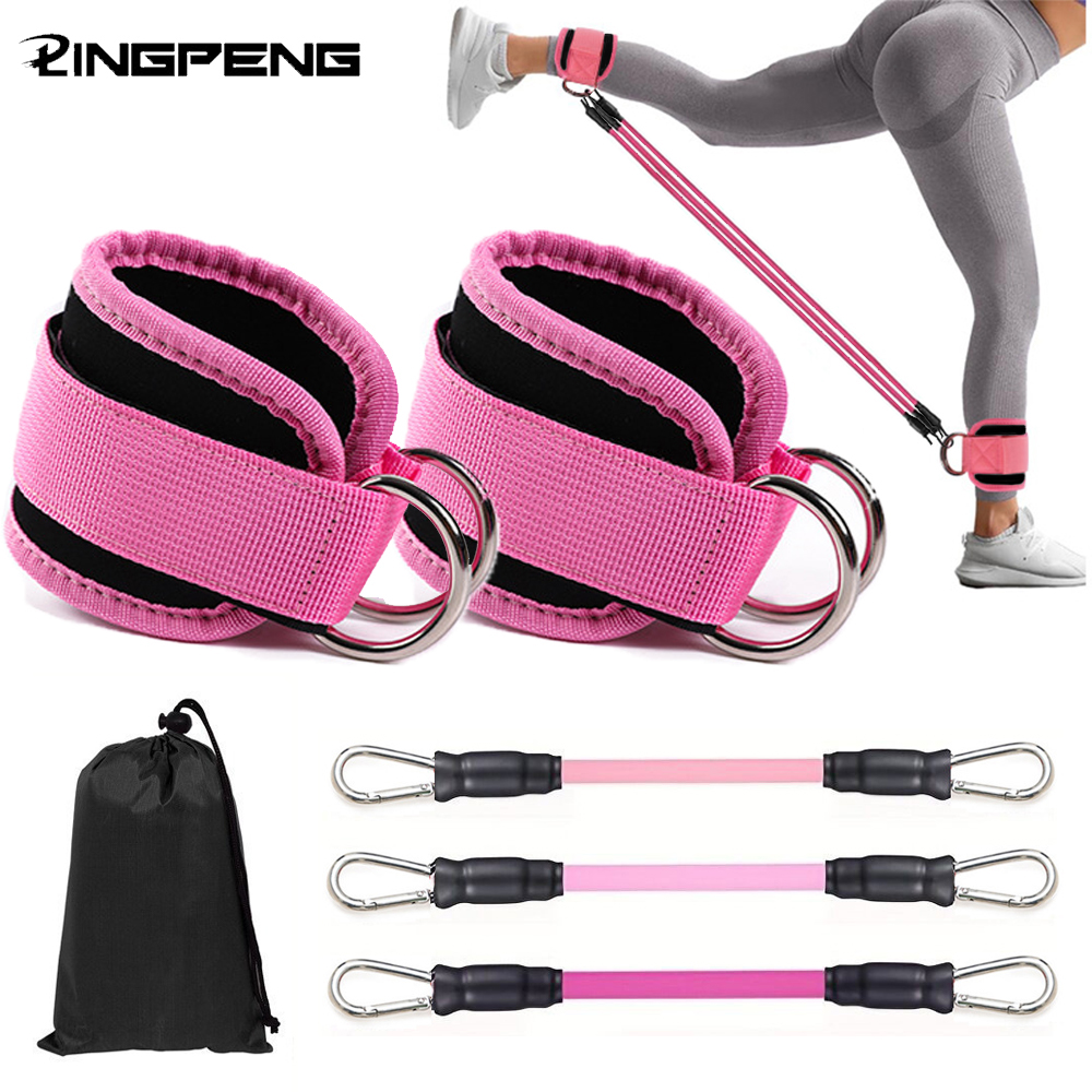 Ankle Straps Resistance Bands  - Pilates Yoga Board avaliação e preço