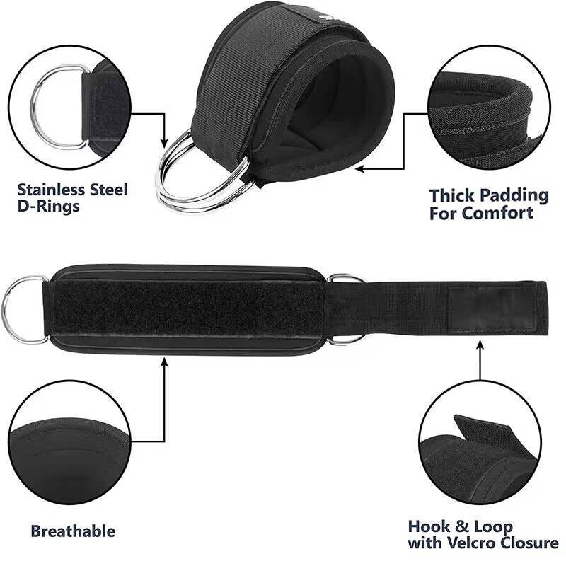 Ankle Straps Resistance Bands  - Pilates Yoga Board avaliação e preço
