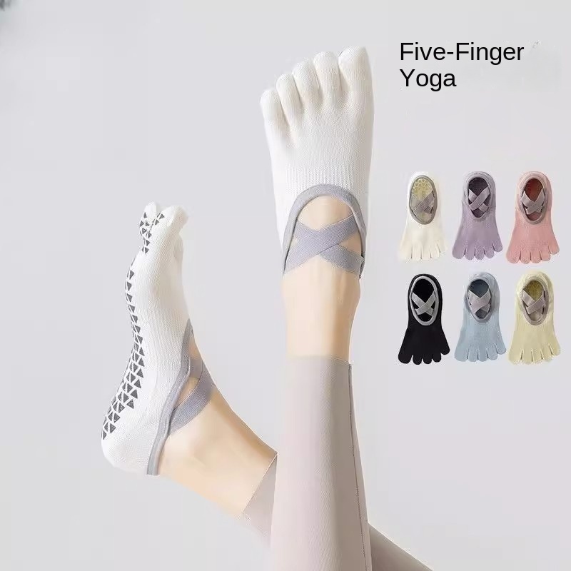 Women Non-Slip Five-Toe Yoga S - Pilates Yoga Fitness avaliação e preço