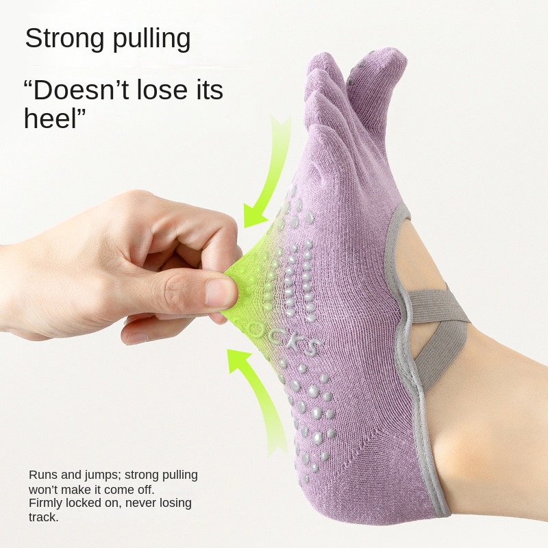 Women Non-Slip Five-Toe Yoga S - Pilates Yoga Fitness avaliação e preço