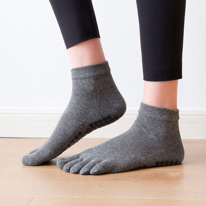 Anti-Slip Women Pilates Socks  - Pilates Yoga Fitness avaliação e preço