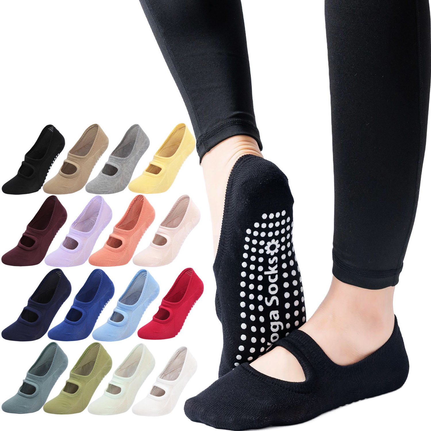High Quality Women Yoga Socks  - Pilates Yoga Fitness avaliação e preço