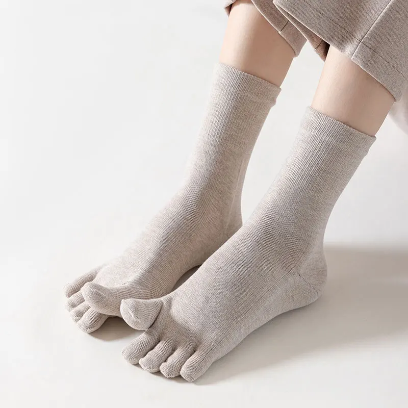 1Pair Yoga Five Finger Socks F - Yoga Pilates Girl avaliação e preço