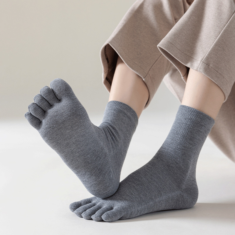 1Pair Yoga Five Finger Socks F - Yoga Pilates Girl avaliação e preço
