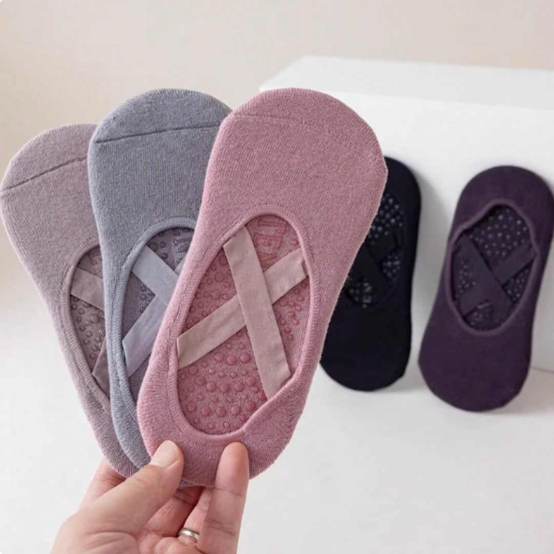 Anti-slip silicone sole yoga s - Pilates Yoga Fitness avaliação e preço