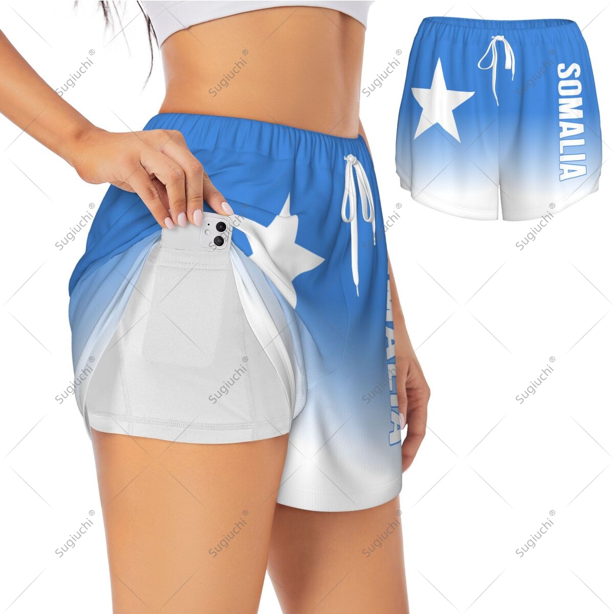 Women Girl Sports Shorts Somal - Yoga Pilates Girl avaliação e preço