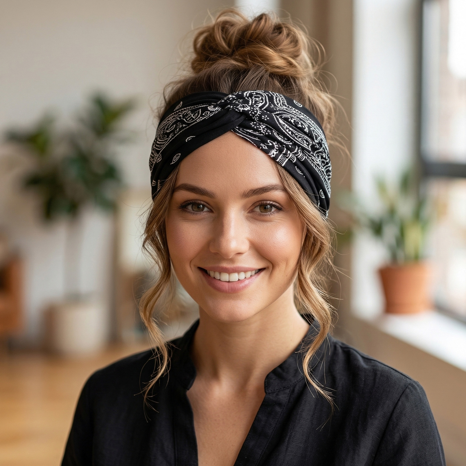 Cross Yoga Headbands for Women - Yoga Pilates Girl avaliação e preço