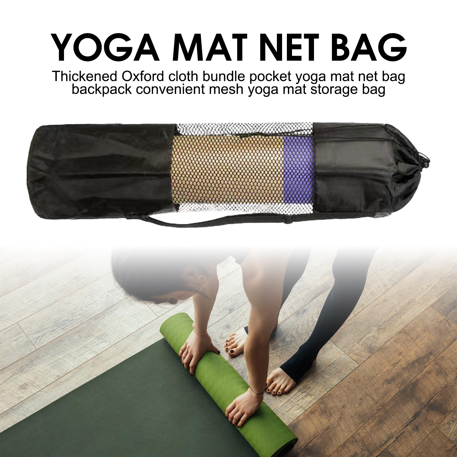 Yoga Mat Bag with Mesh Window  - Pilates Yoga Fitness avaliação e preço