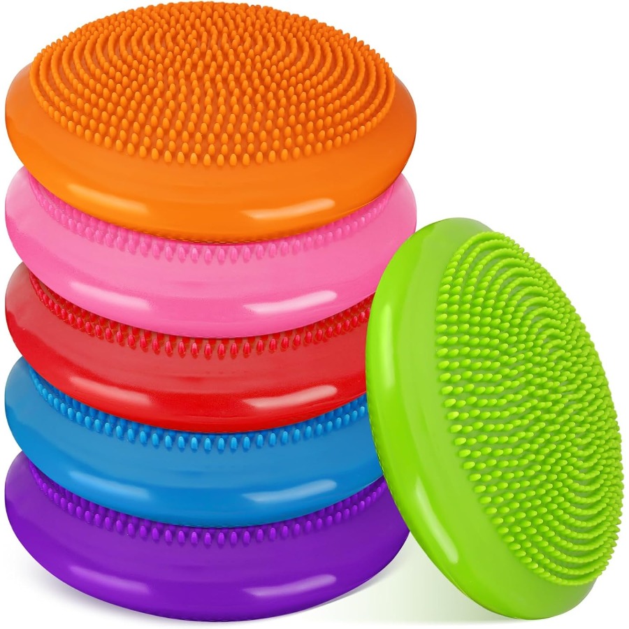 6 Pcs Wiggle Seat Inflated Wob - Exercise Disc Inflatable avaliação e preço