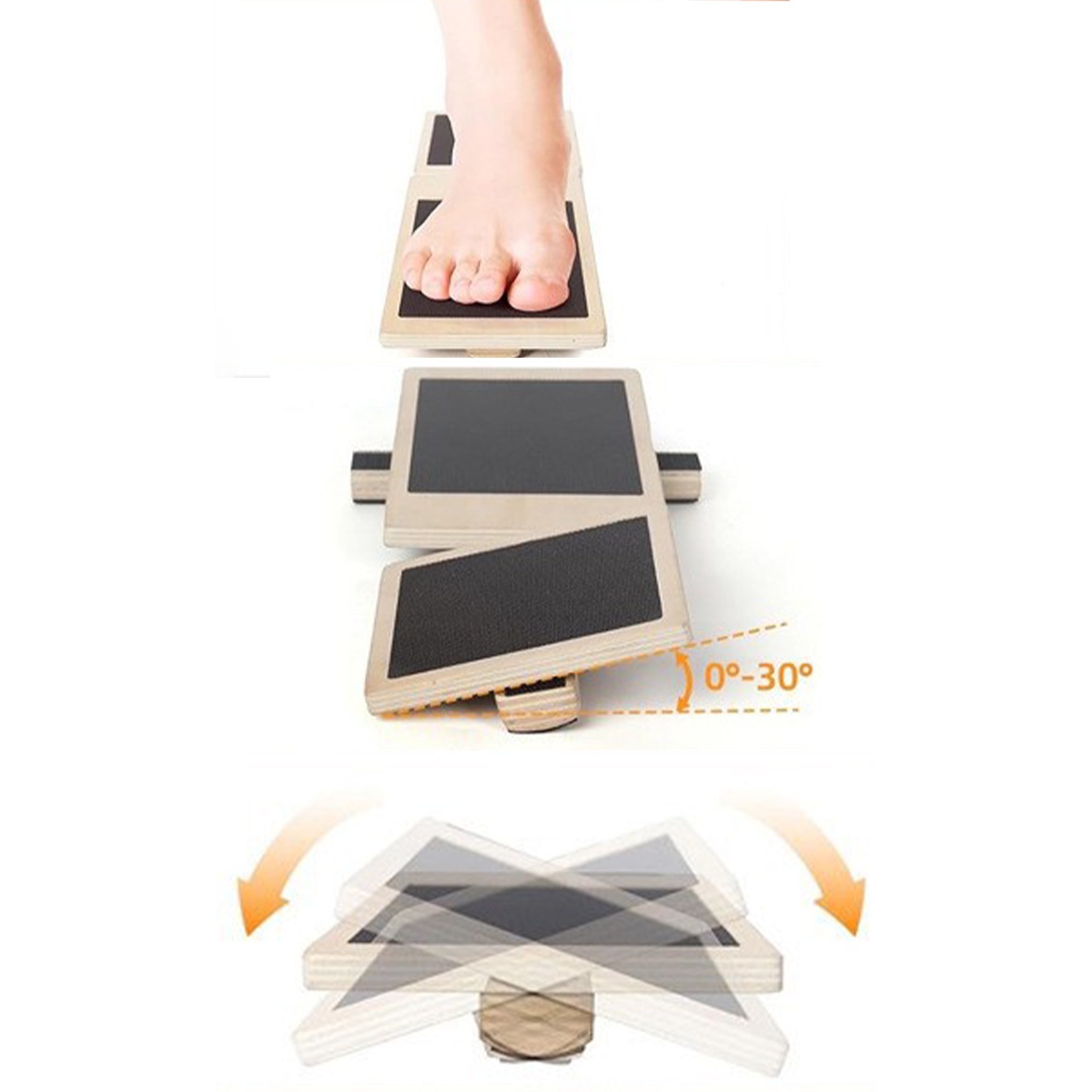 Skyhope-D Single Leg Ankle Bal - Pilates Yoga Board avaliação e preço