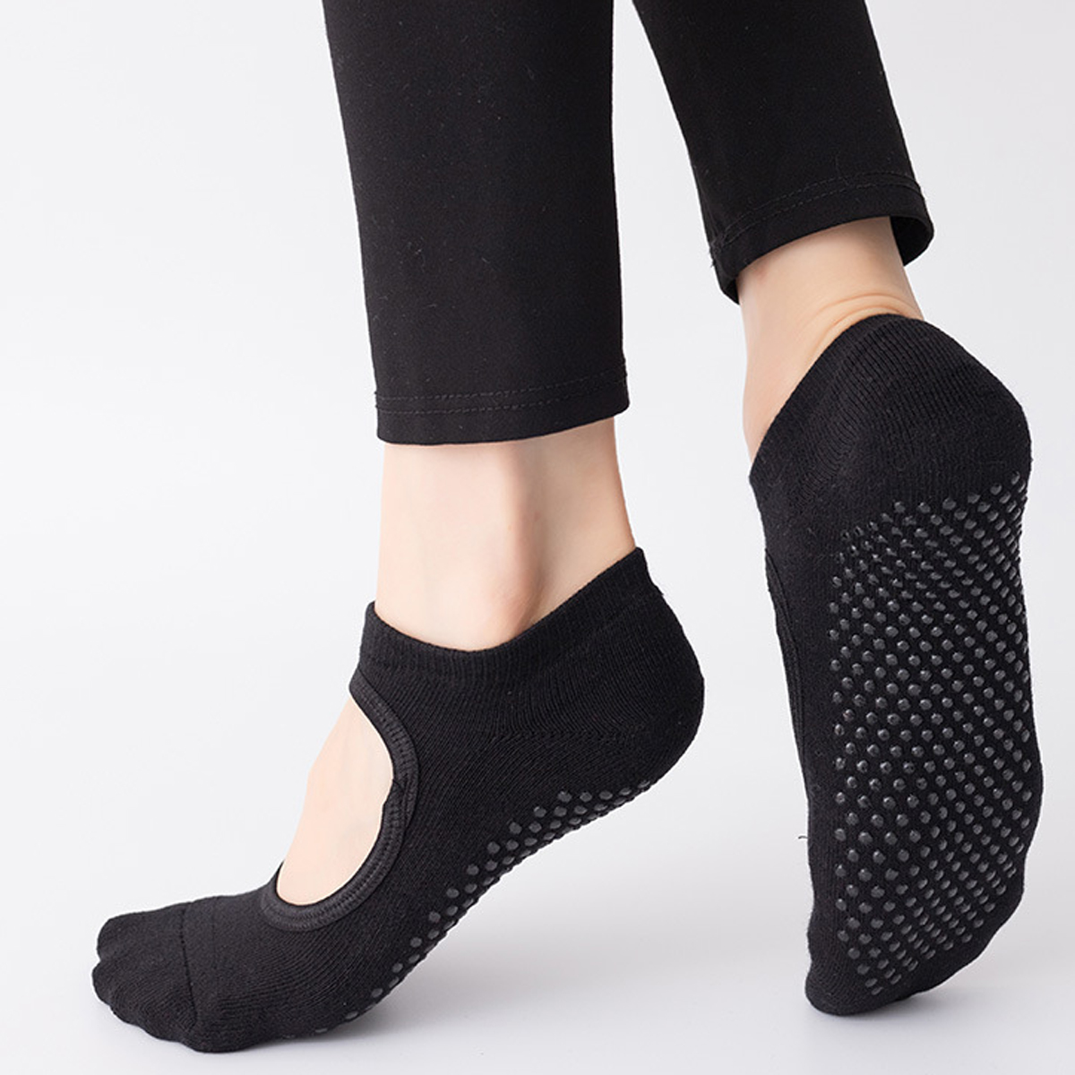 Women Yoga Toe Socks High Qual - Yoga Pilates Girl avaliação e preço