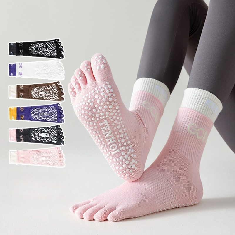 5 Toe Socks for Women Girls No - Yoga Pilates Girl avaliação e preço