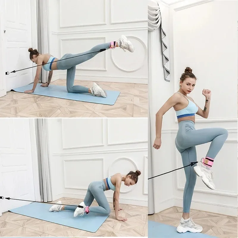 Ankle Straps Resistance Bands  - Pilates Yoga Board avaliação e preço
