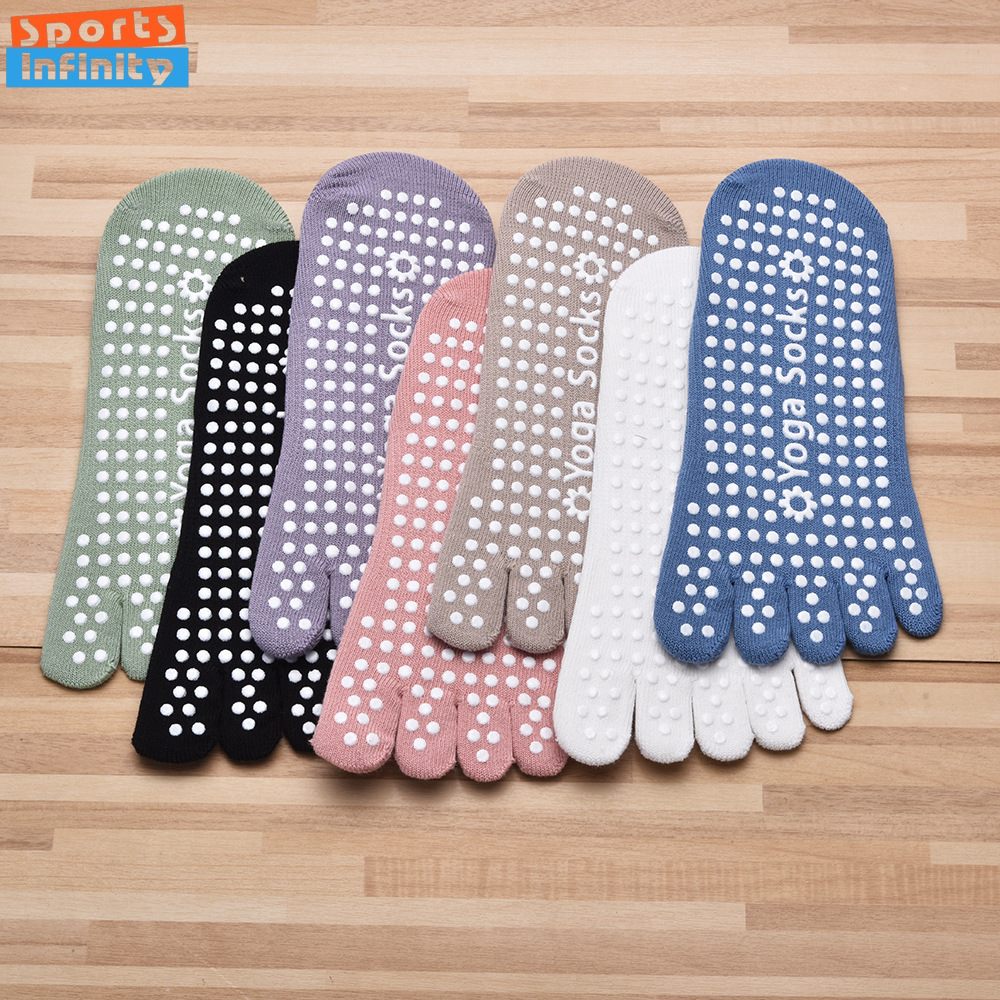 Women's Strap Five Finger Anti - Yoga Pilates Girl avaliação e preço