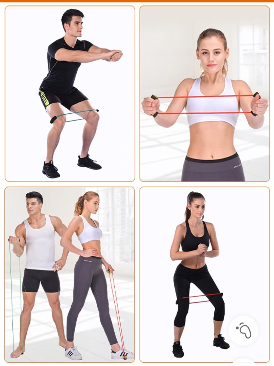 O-Shaped Resistance Band for S - Pilates Yoga Board avaliação e preço