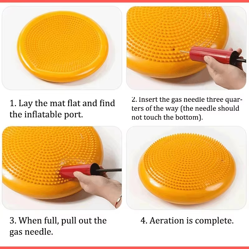 Kids Wobble Balance Disc Cushi - Exercise Disc Inflatable avaliação e preço