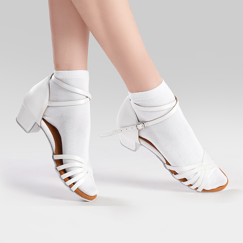 Girls Women Latin Socks White  - Yoga Pilates Girl avaliação e preço