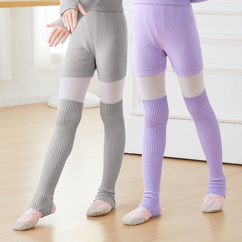 Girls Ballet Knitted Leg Warme - Yoga Pilates Girl avaliação e preço